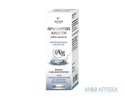 Протаргол Ананта краплі наз., р-н 2 % по 10 мл у фл.криш.-піп.