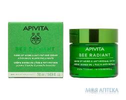 Apivita Bee Radiant (Апівіта Бі Радіант) Крем насиченої текстури для захисту від ознак старіння та слідів втоми 50 мл