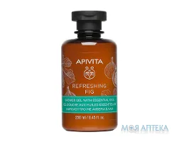 Apivita Refreshing Fig (Апівіта Освіжаючий Інжир) Гель для душу з Ефірними оліями 250 мл
