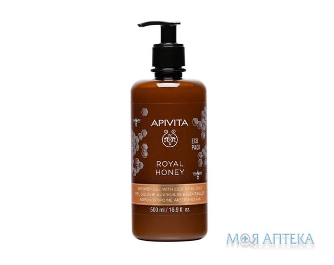 Apivita Royal Honey (Апівіта Королівський Мед) Гель для душу з Ефірними оліями 500 мл