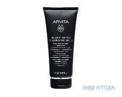 Apivita Black Detox Cleansing Jelly (Апивита Блэк Детокс) Черный очищающий гель для лица и глаз 150 мл