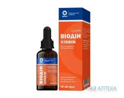 Віодін розчин н/ш 100 мг/мл по 30 мл у флак.