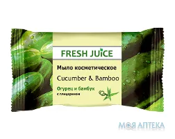 Фреш Джус (Fresh Juice) Мило косметичне Огірок і бамбук 75 г