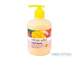 Фреш Джус (Fresh Juice) жидкое Крем-мыло Манго-карамболь 460 мл