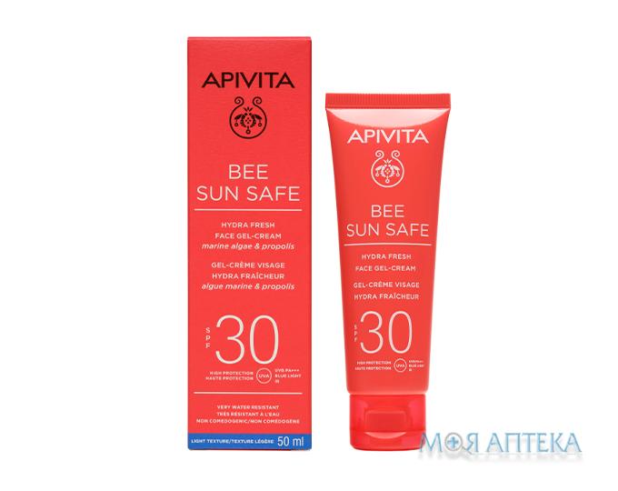 Apivita Bee Sun Safe (Апивита Би Сан Сейф) Гель-крем для лица SPF 30, 50 мл