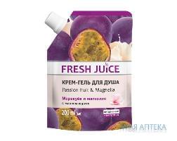 Фреш Джус (Fresh Juice) Крем-гель для душа Маракуйя-Магнолия 200 мл