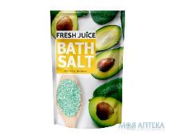 Фреш Джус (Fresh Juice) Соль для ванн Авокадо-Черимойя 500 г