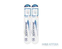 Сенсодин (Sensodyne) Зубна щітка Дбайливий догляд м`яка 1+1