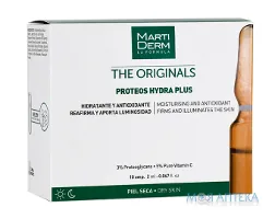 МартиДерм Протеос Гідра Плюс (MartiDerm Proteos Hydra Plus) Ампули для обличчя 2 мл №10