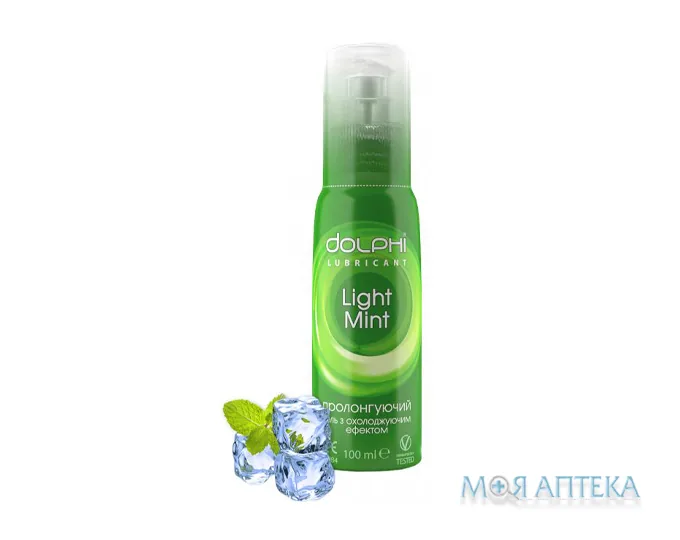 Гель-змазка Dolphi Light Mint (Долфі Лайт Мінт) 100 мл