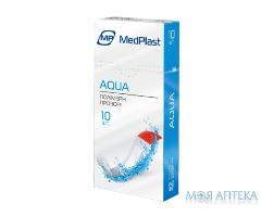 Набор пластырей MedPlast (МедПласт) Aqua 19 мм х 72 мм, на полимер. осн., прозрачный №10
