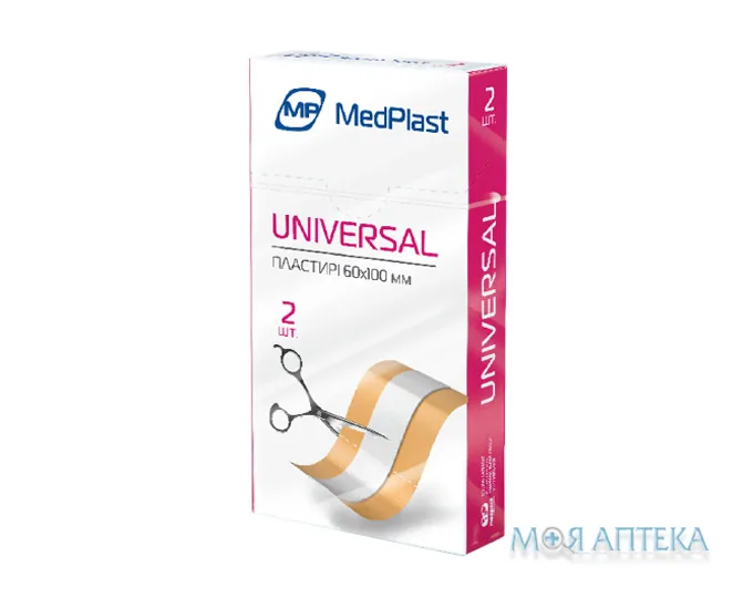 Набір пластирів MedPlast (МедПласт) Universal 60 мм х 100 мм №2