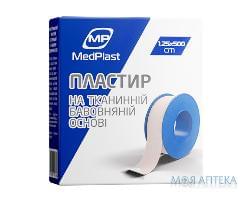 Пластир медичний MedPlast (МедПласт) 1,25 см х 500 см, на тканинній бавовняній основі