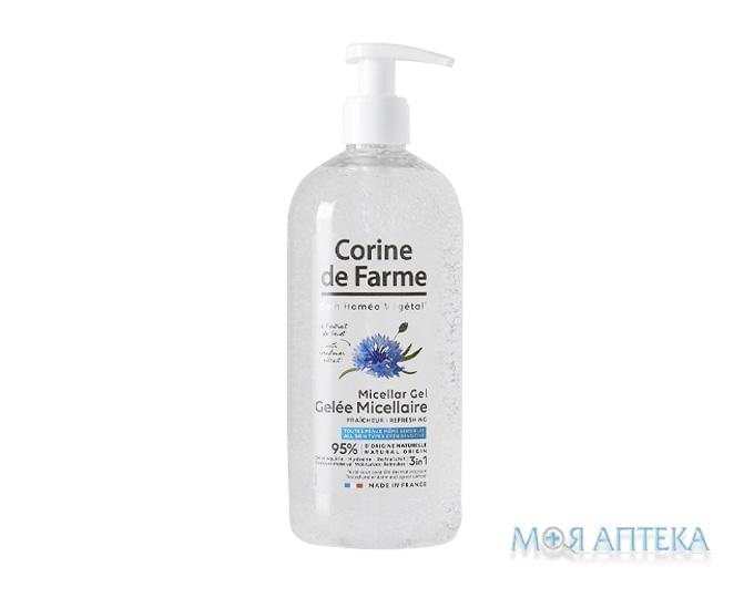 Корін Де Фарм (Corine De Farme) Гель міцелярний для обличчя Освіжаючий 500 мл