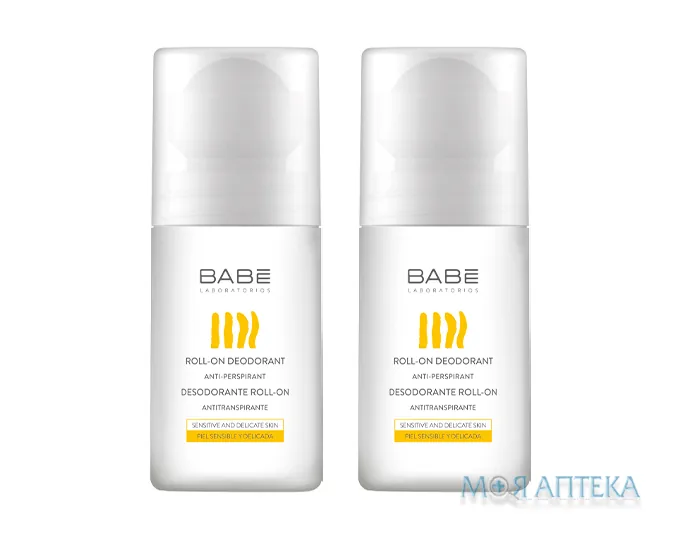 Babe Laboratorios (Бабе Лабораторіос) Кульковий дезодорант для тіла набір 50 мл №2