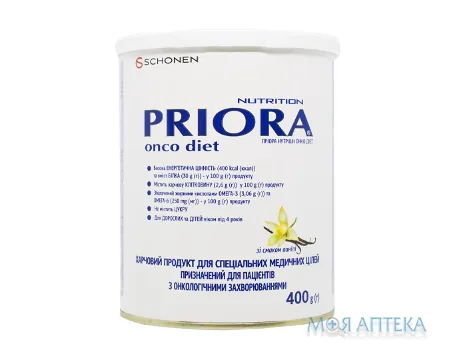 Пріора Нутрішн онко дієт порошок 400 г
