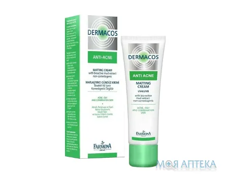 Фармона Дермакос Анти-Акне (Farmona Dermacos Anti-Acne) крем для обличчя матуючий денний 50 мл
