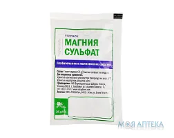 Магнію Сульфат пор. 25 г пакет тм Магнолія