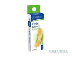 Пластир медичний Екопласт (Ecoplast) 19 мм х 72 мм, на тканинній основі, еластичний №8