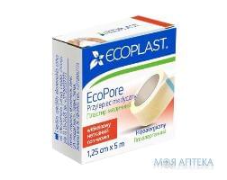Пластир Екопласт Екопор (Ecoplast Ecopore) нетканий 1,25 х 500 см пап. уп.