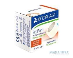 Пластир Екопласт Екопор (Ecoplast Ecopore) нетканий 5 х 500 см пап. уп.