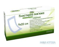Повязка пластырная Тета 9 * 25 см, неткан. Zhejiang Bangli Medical Products Co., Ltd. (Китай)