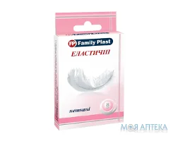 Family Plast Пластир Бактерицидний На Нетканій Основі еластичний 25 мм х 72 мм №8