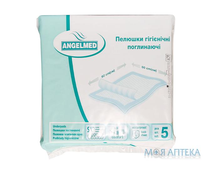 Пелюшки гігієнічні Angelmed (АнгелМед) light 60x60 см №5