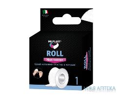 Пластырь медицинский Milplast (Милпласт) Roll Non-woven на нетканой основе 5 м х 2,5 см, катушка, белый