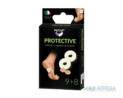 Лейкопластир Milplast (Мілпласт) Мозольний Protective подушка від мозолів №9+8