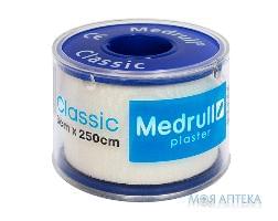 Пластырь медицинский Медрулл Классик (Medrull Classic) 3 см х 250 см на тканевой основе, катушка