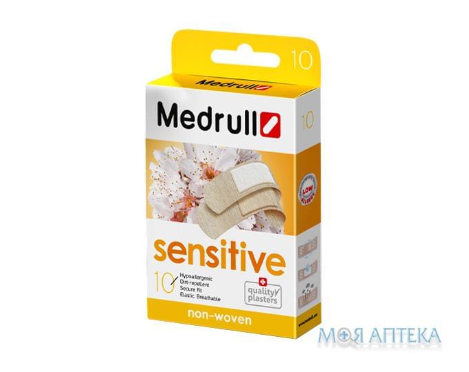Пластырь медицинский Медрулл Сенситив (Medrull Sensitive) бактерицидный на нетканой основе №10