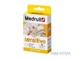 Набір пластирів медичних Medrull Sensitive бактерицидні, на нетканій основі, 10 штук