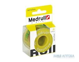 Пластир медичний Медрулл Сенситів (Medrull Sensitive) 2,5 см х 500 см, на нетканій основі, котушка