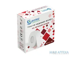 Пластир Бактерицидний Волес 2 см х 500 см котушка, на н/ткан. основі №1