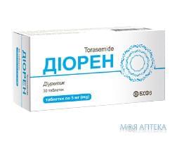 Діорен табл. 5 мг блістер №30 Борщагівський ХФЗ (Україна, Київ)