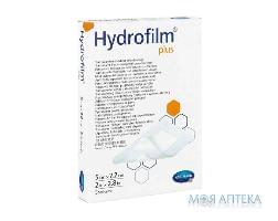 Пов`язка плівкова з абсорбуючою подушечкою Hydrofilm Plus (Гідрофілм Плюс) прозора 5 см х 7,2 см №5