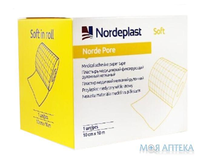 Пластир медичний NordePore Soft (НордеПор Софт) рулон 10 см х 10 м на неткан. основі