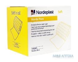 Пластырь медицинский NordePore Soft (НордеПор Софт) рулон 10 см х 10 м на нетканой. основе