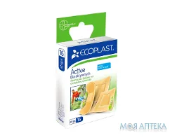 Пластир медичний Екопласт (Ecoplast) Aктив набір №16