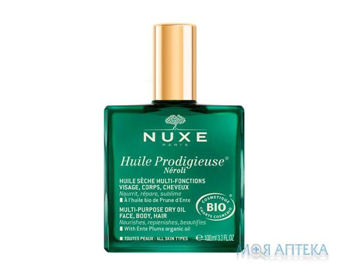 Нюкс (Nuxe) Чудесное сухое Масло для тела и волос Нероли (Neroli) 100 мл