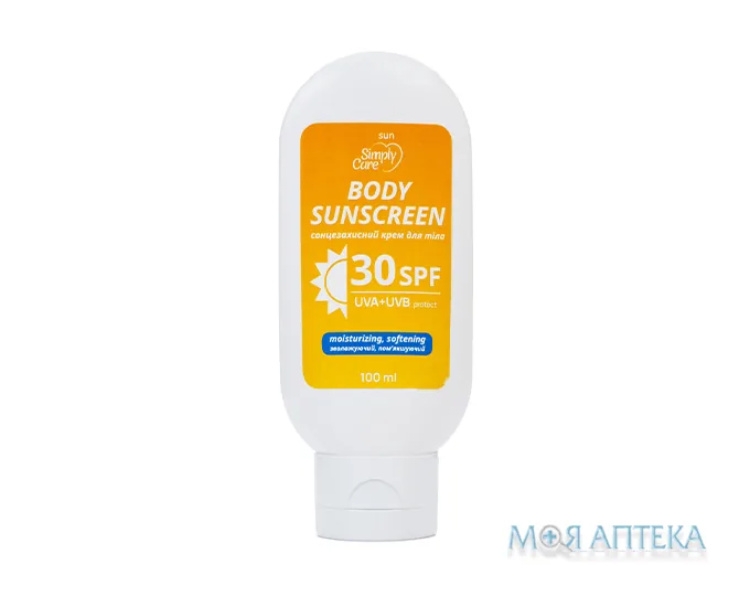 Сімплі Кеа Сонцезахисний крем для тіла SPF 30+ 200 мл