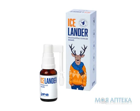 Айслендер (Icelander) спрей для горла 20 мл