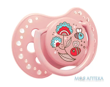 Пустушка Canpol Lovi Folky (Канпол Лові Фолкі) 22/843 дівч., 6-18 місяці, 2 шт