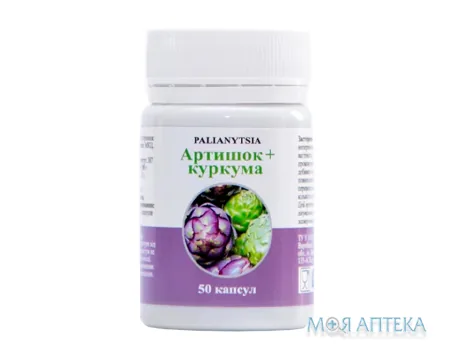 Паляниця (Palianytsia) Артишок плюс Куркума таблетки №50