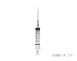Шприц 5 мл Блейд (Blade) 3-ох комп