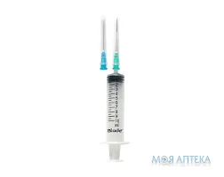 Шприц 10 мл Блейд (Blade) 3-ох комп. З 2-ма голками