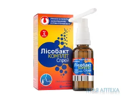 Лісобакт Компліт спрей оромукоз., з насос.-розпил. та аплік. р-н по 30 мл у флак.