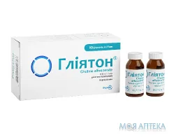 Гліятон розчин ор. 600 мг/7 мл по 7 мл №10 у флак.