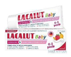 Лакалут Дитяча зубна паста Антикарієс & Захист від цукрових кислот Бебі від 0-2 років 55 мл